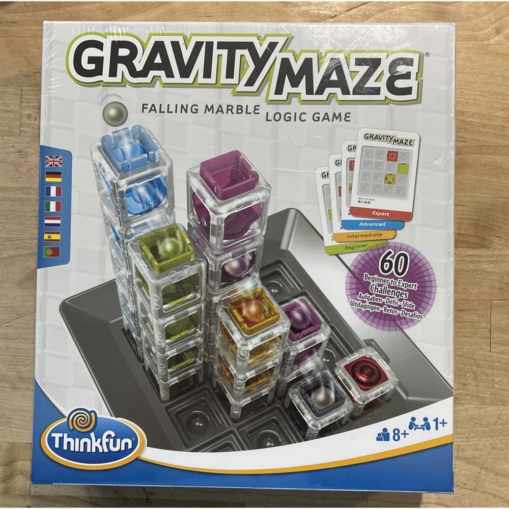 Gravity Maze: Falling‎ Marble Logic Game - ThinkFun (2014) Brand New & Sealed